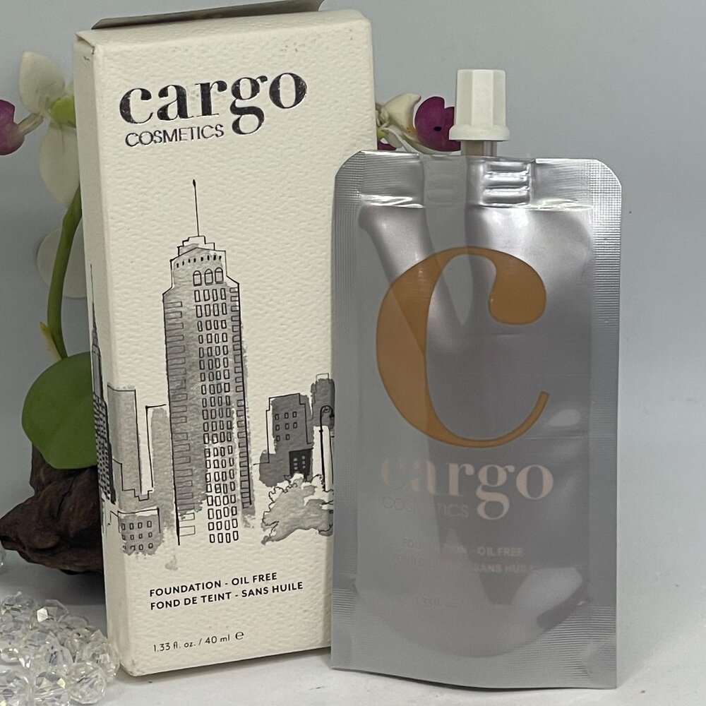 Cargo Cosmetics Liquid Oil Free Foundation - F 50 - 1.33 oz - New in Box*